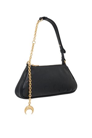 Pochette piccola Moon Canvas Core MARINE SERRE | WSB001ARWOV0040BK99